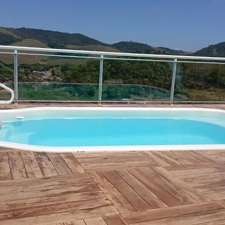 Casa Bela - A 350M Do Centro De Miguel Pereira Com Piscina E Churrasqueira 12 Pessoas Exterior photo