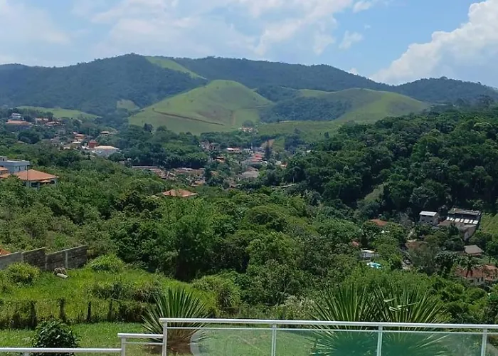 Casa Bela - A 350M Do Centro De Miguel Pereira Com Piscina E Churrasqueira 12 Pessoas