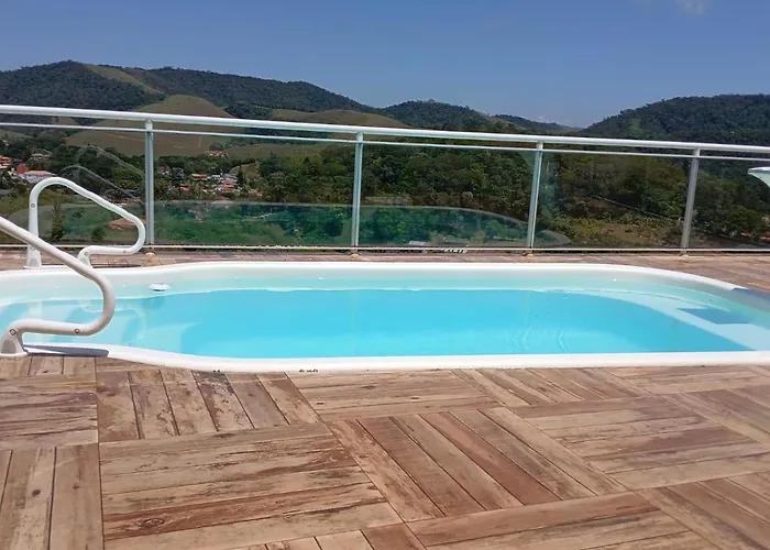 Casa Bela - A 350M Do Centro De Miguel Pereira Com Piscina E Churrasqueira 12 Pessoas